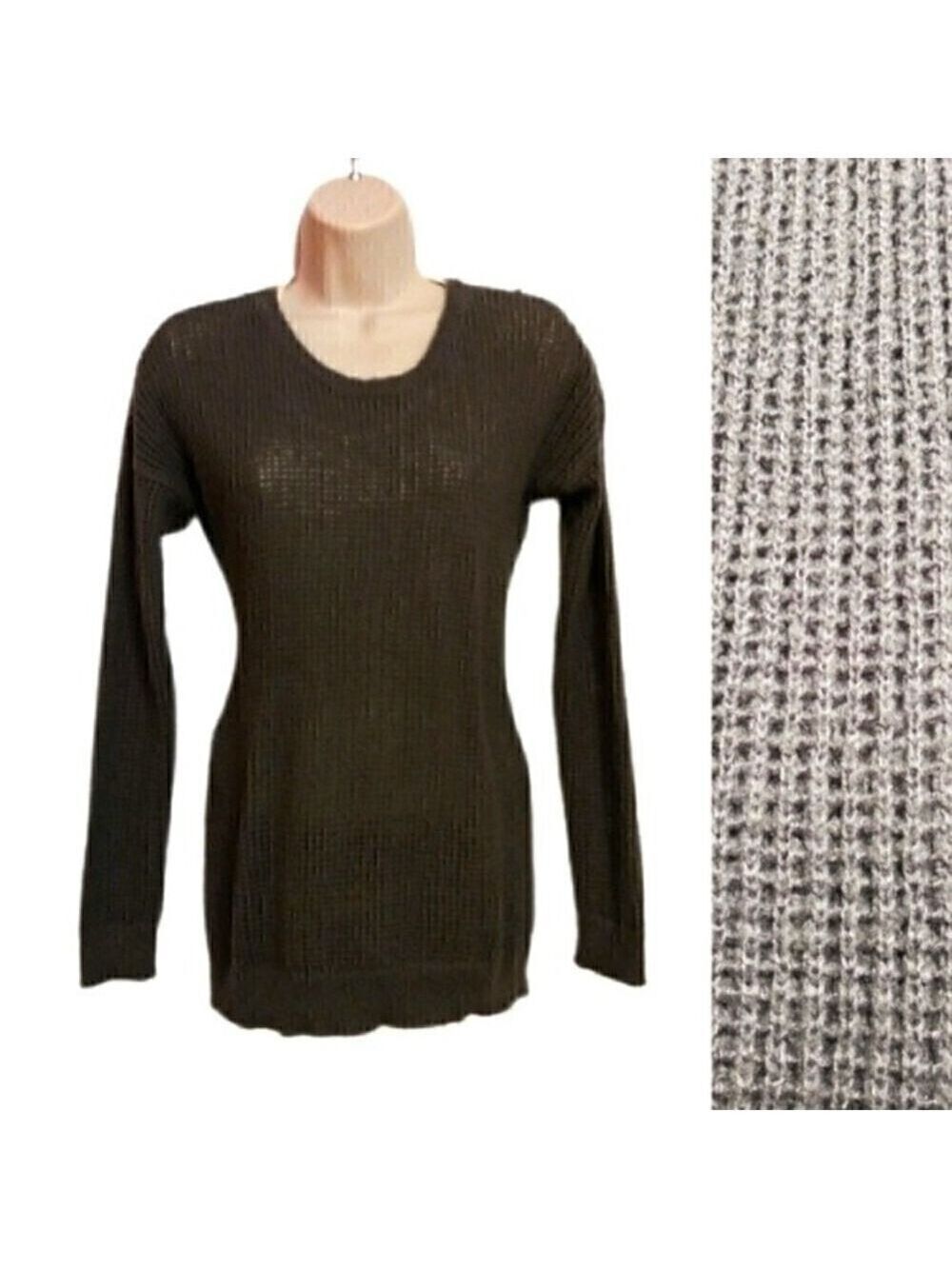 Gap Olive Green Comfy Open Knit Tunic Sweater Small